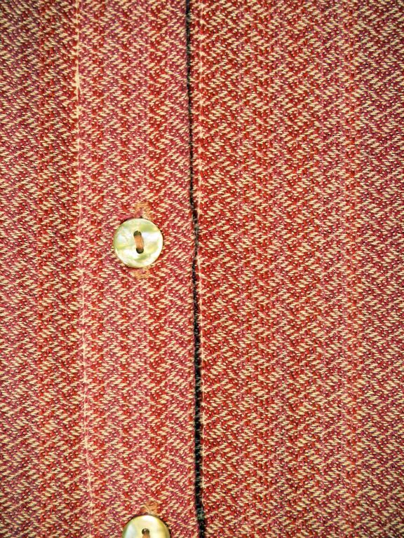 Chaîne coton 17 f/cm-trame soie
